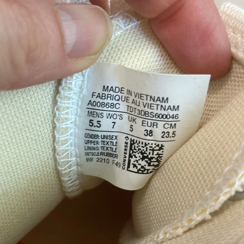 Converse Run Star Legacy CX High Top white Size 7 - Picture 15 of 16